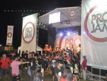 crowded stage